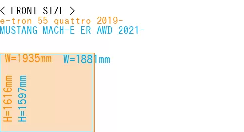 #e-tron 55 quattro 2019- + MUSTANG MACH-E ER AWD 2021-